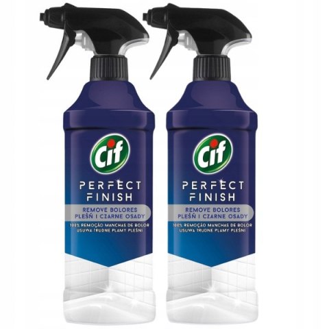Cif Perfect Finish pleśń czarne osady spray 435ml Cif Perfect Finish pleśń czarne osady spray 435ml
