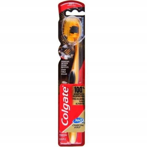 Colgate SZCZOTECZKA do Zębów 360 Gold Charcoal Colgate SZCZOTECZKA do Zębów 360 Gold Charcoal