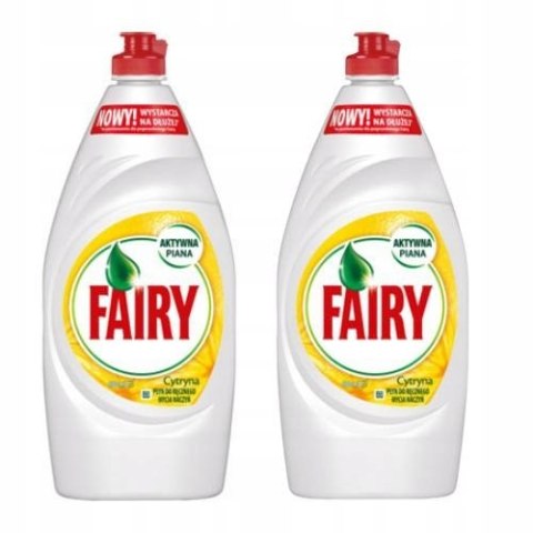 FAIRY Lemon Płyn do mycia naczyń, 2x900ml FAIRY Lemon Płyn do mycia naczyń, 2x900ml