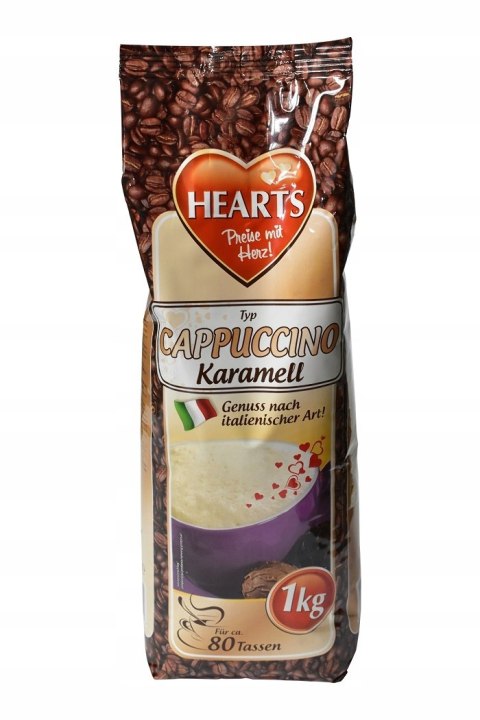 HEARTS Cappuccino Caramel 1kg HEARTS Cappuccino Caramel 1kg