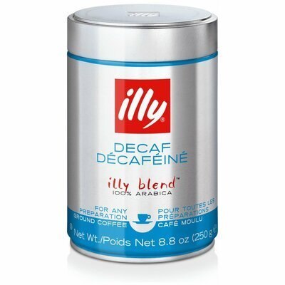 Illy Decaf (Dek) kawa bezkofeinowa ziarnista 250g Illy Decaf (Dek) kawa bezkofeinowa ziarnista 250g