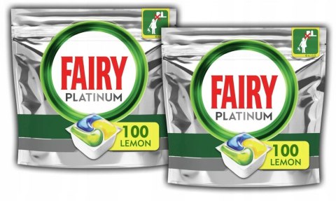 Kapsułki do zmywarki Fairy Platinum Yellow 200 Kapsułki do zmywarki Fairy Platinum Yellow 200