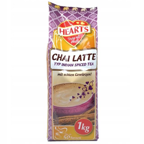 Kawa cappuccino Hearts CHAI LATTE 1 kg Kawa cappuccino Hearts CHAI LATTE 1 kg
