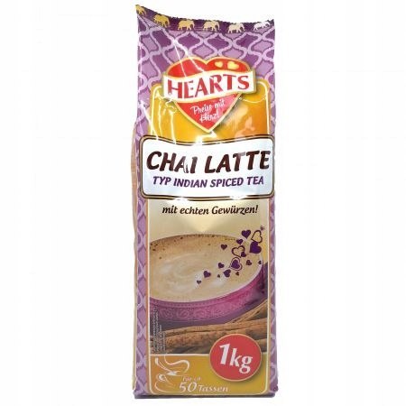 Kawa cappuccino Hearts CHAI LATTE 1 kg Kawa cappuccino Hearts CHAI LATTE 1 kg