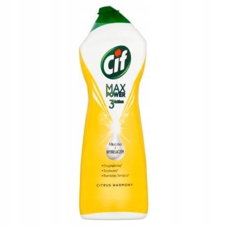 XL Cif Mleczko z wybielaczem 1l Citrus XL Cif Mleczko z wybielaczem 1l Citrus