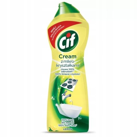Mleczko do czyszczenia Cif Lemon 780ml Mleczko do czyszczenia Cif Lemon 780ml