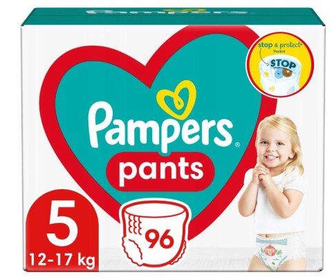 Pampers Pieluchomajtki Mega Box 5 - 96 szt Pampers Pieluchomajtki Mega Box 5 - 96 szt
