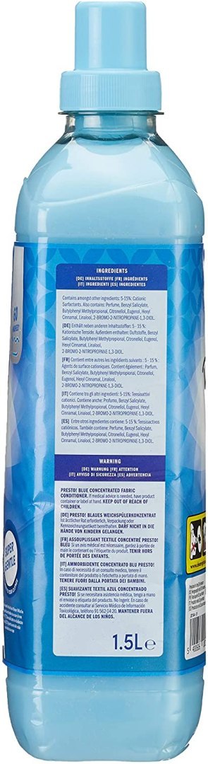 Płyn do płukania Presto Blue 1,5L T8C59 Płyn do płukania Presto Blue 1,5L T8C59