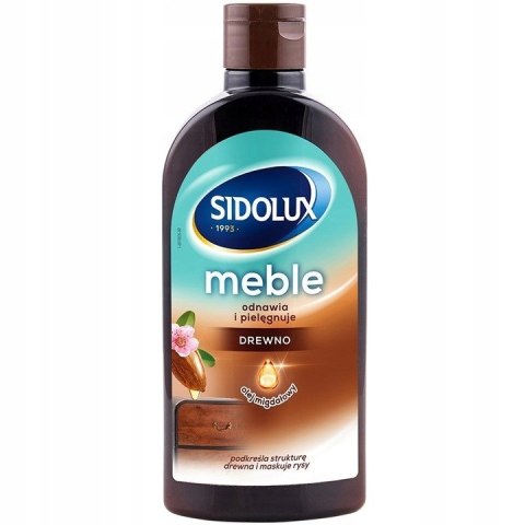 SIDOLUX M Mleczko do pielęgnacji mebli - migdał SIDOLUX M Mleczko do pielęgnacji mebli - migdał