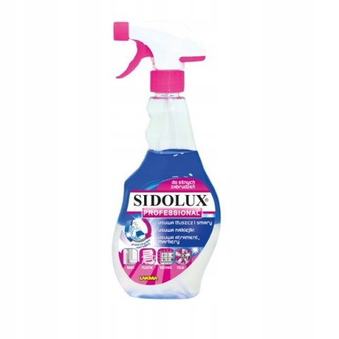 Sidolux Professional dwufazowy do naklejek 500ml Sidolux Professional dwufazowy do naklejek 500ml