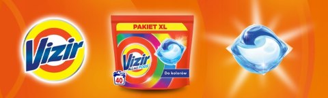 Vizir ALL-in-1 Kapsułki do prania kolor 40 prań Vizir ALL-in-1 Kapsułki do prania kolor 40 prań