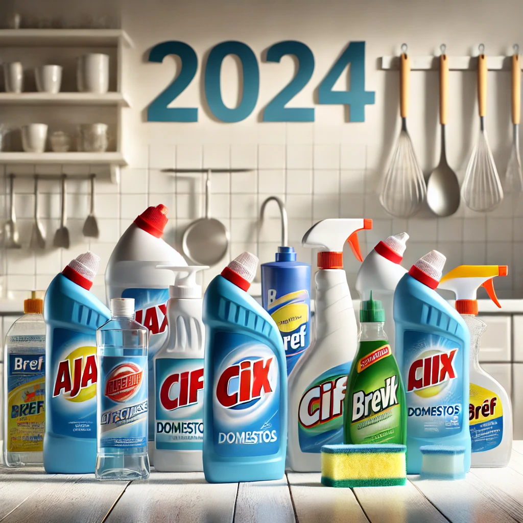 Środki Czyszczące 2024 - Ajax, Cif, Domestos, Bref, Ludwik